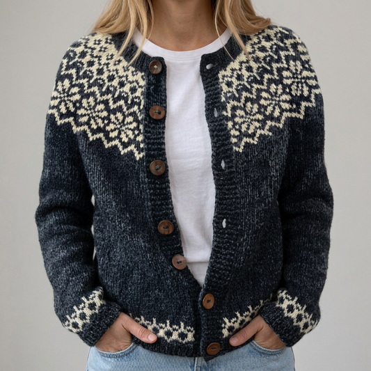 Greta | Autumn Floral Cardigan