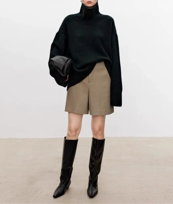 Anneliese | Cable-Knit Turtleneck Sweater