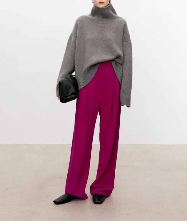 Anneliese | Cable-Knit Turtleneck Sweater