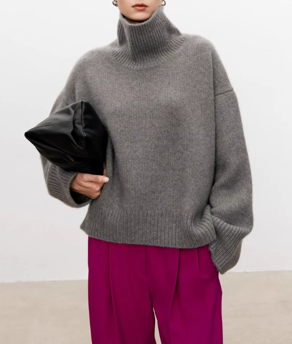 Anneliese | Cable-Knit Turtleneck Sweater