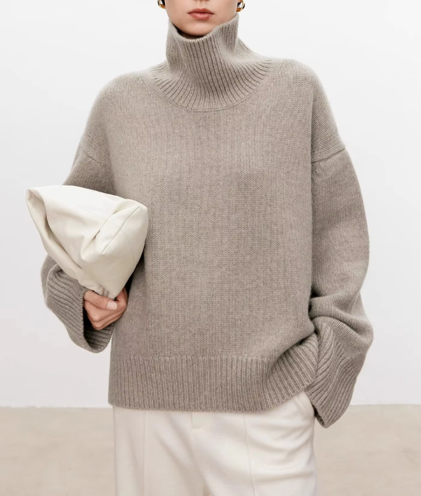 Anneliese | Cable-Knit Turtleneck Sweater