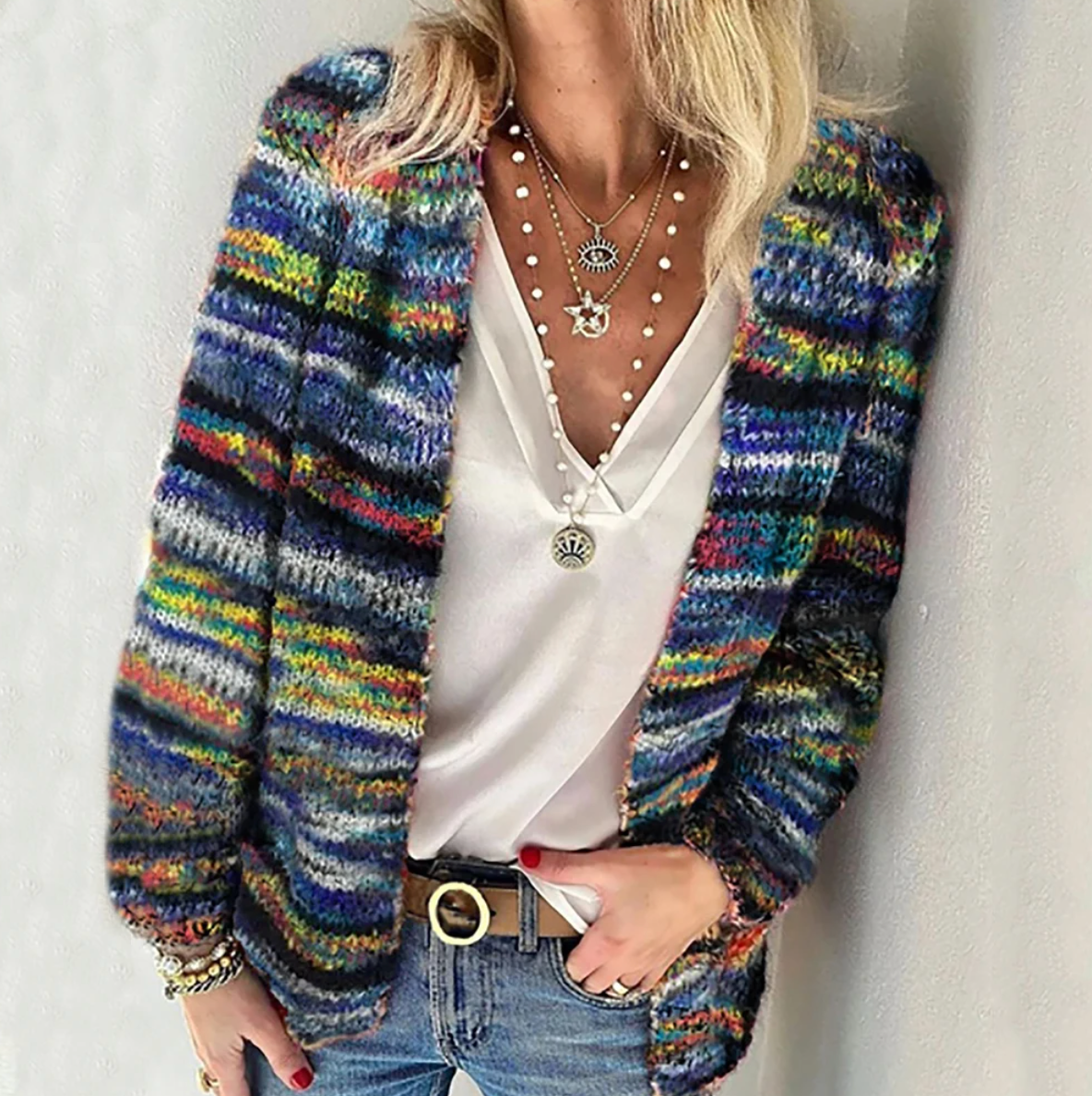 Pemba | Multicolored Cardigan