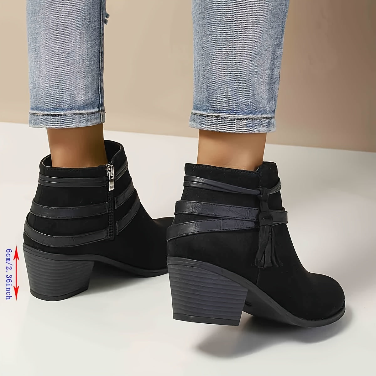 Ravenna | Ankle Boots with Straps