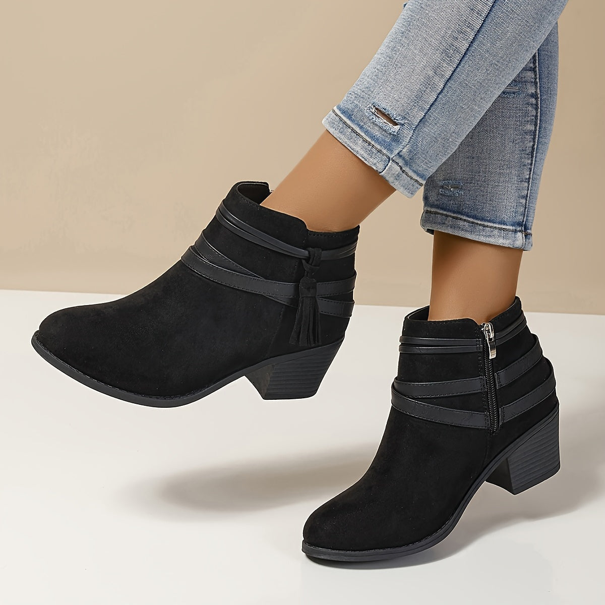 Ravenna | Ankle Boots with Straps