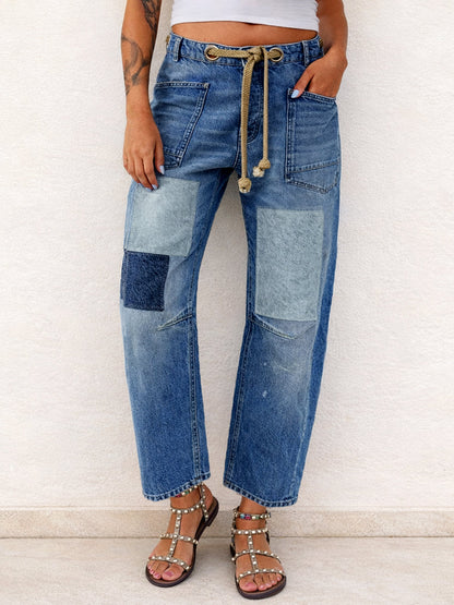 Margaret | Patchwork Jeans